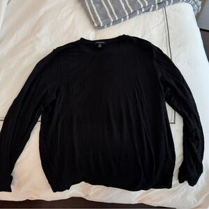 Beyond Yoga Black Long Sleeve Top Size Large